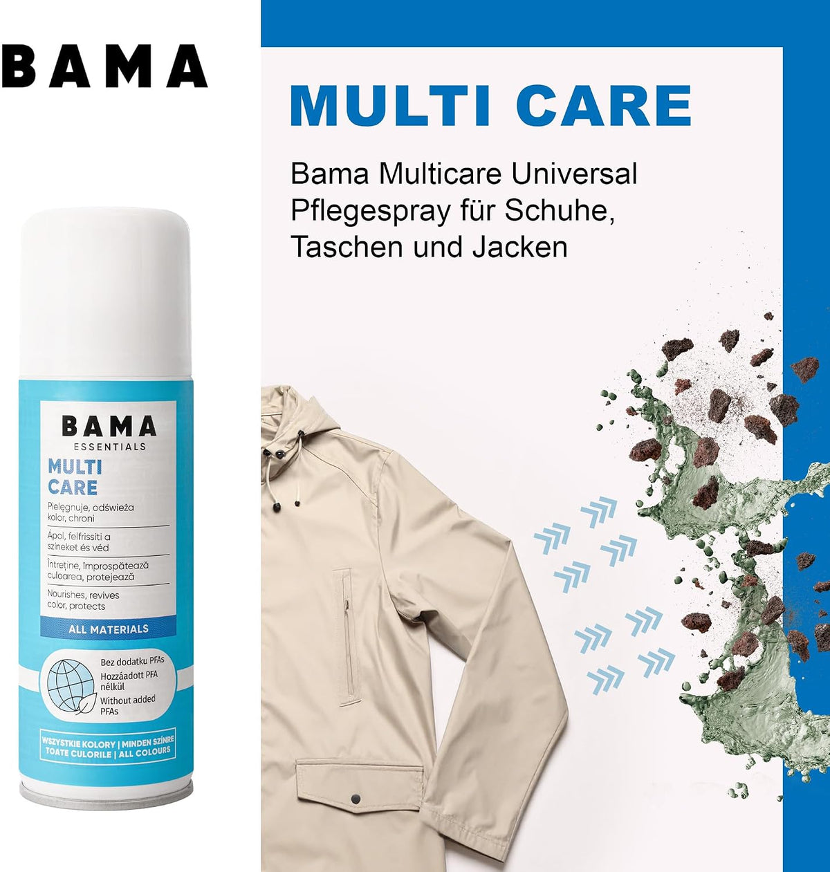 Bama Essentials Multi Care 200 ml – Farbpflege & Schutz für Schuhe