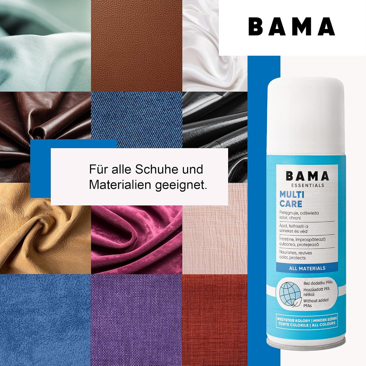 Bama Essentials Multi Care 200 ml – Farbpflege & Schutz für Schuhe